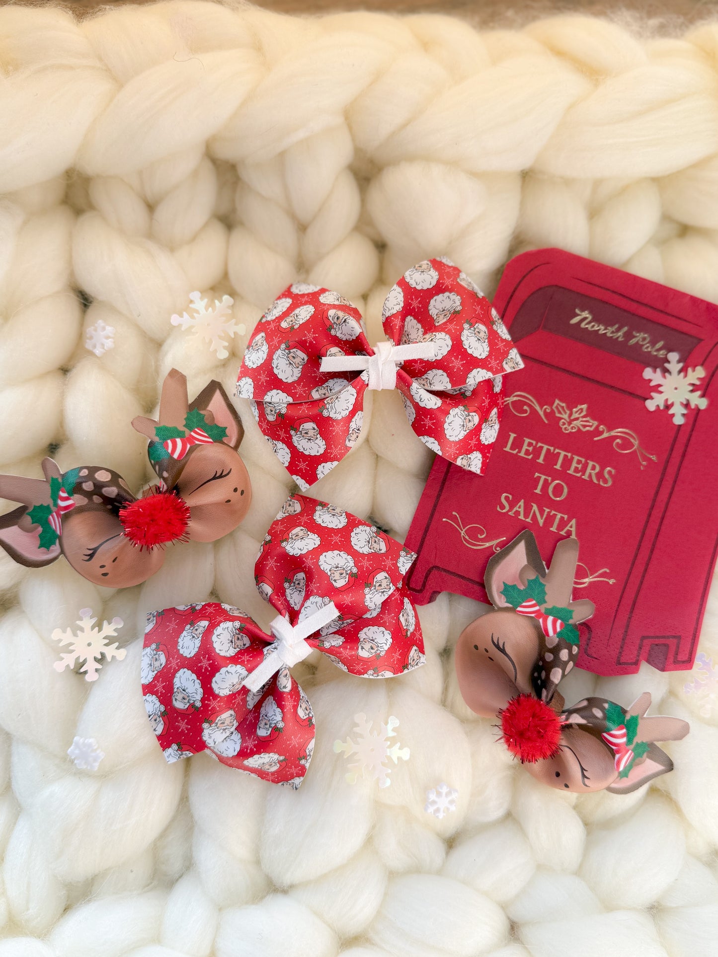 Vintage Santa // Lena Bow