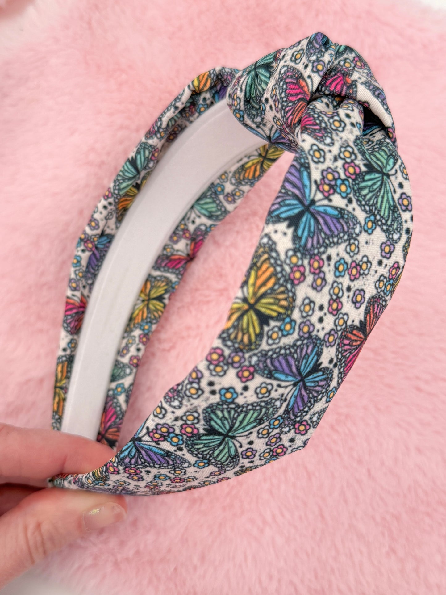 Butterflies Knotted Headband
