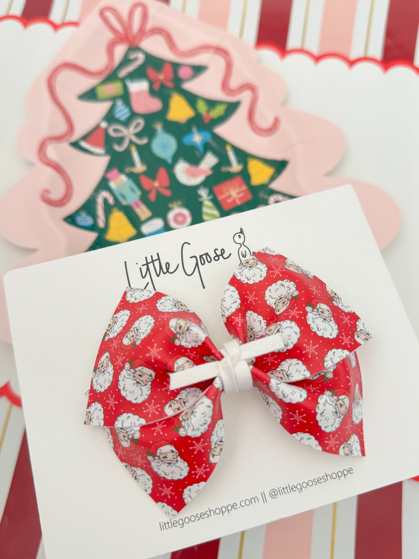 Vintage Santa // Lena Bow