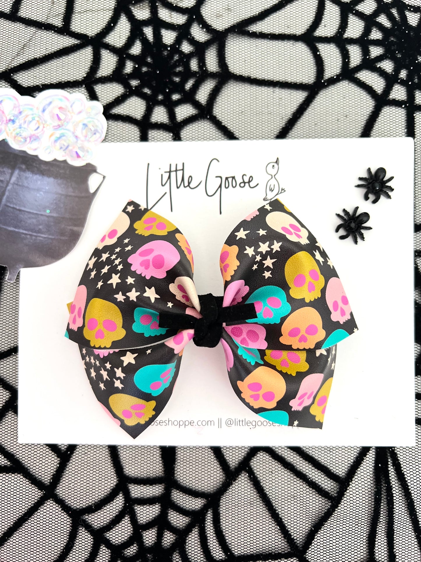 Multicolor Skulls // Lena Bow