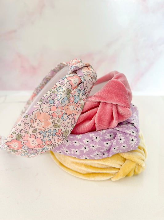 Spring Knotted Headbands