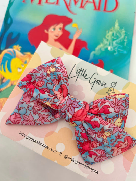 Little Mermaid Waterproof Swim Bow