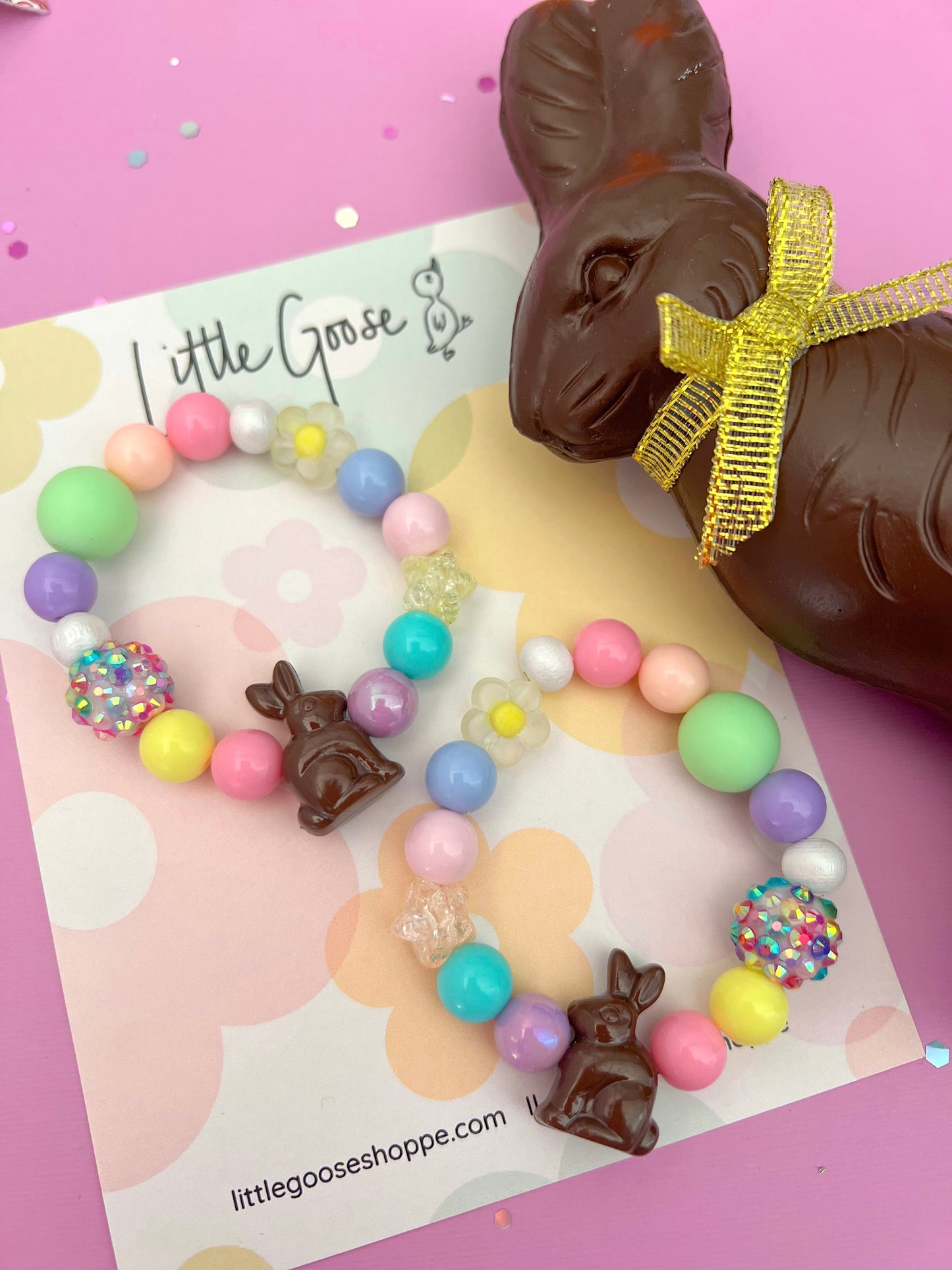 Chocolate Bunny Bracelet