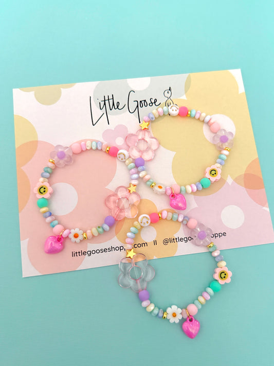 Smiley Flower Bracelet