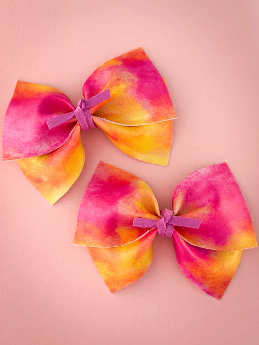 Sunset Tie Dye  // Lena Bow