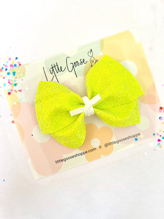 Highlighter Yellow-green // Lena Bow