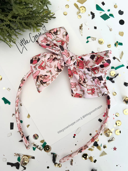 Nutcracker Mouse Bow Headband