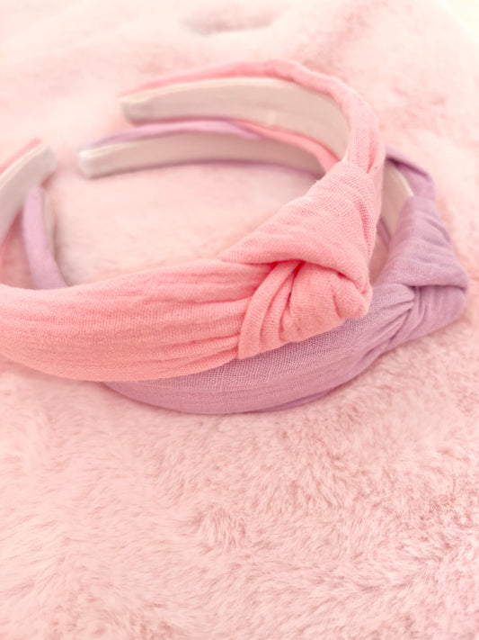 Pastel Knotted Headbands