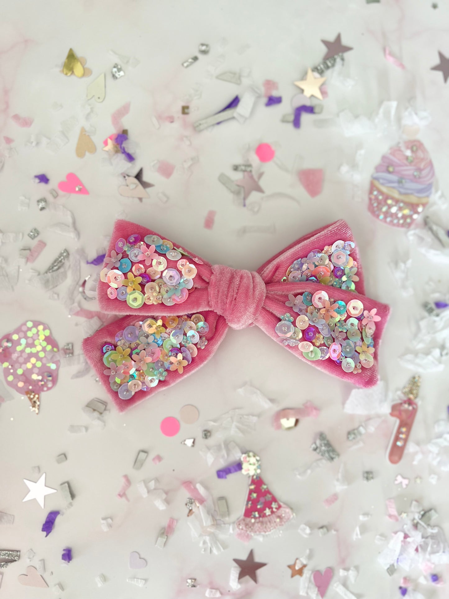 Candy Pink // Party Bow