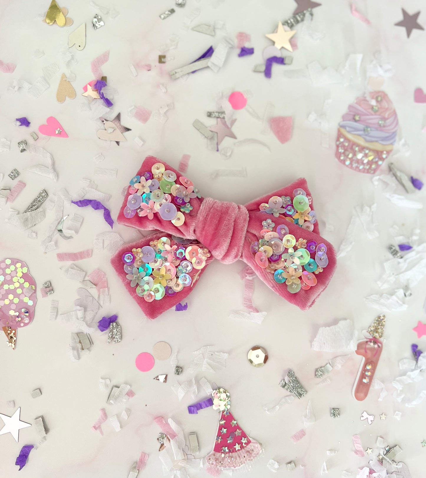 Candy Pink // Party Bow