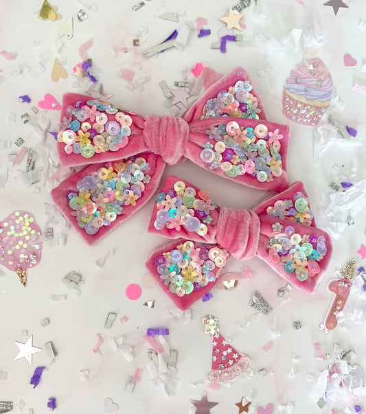 Candy Pink // Party Bow